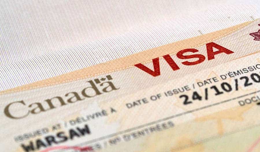 xin visa Canada